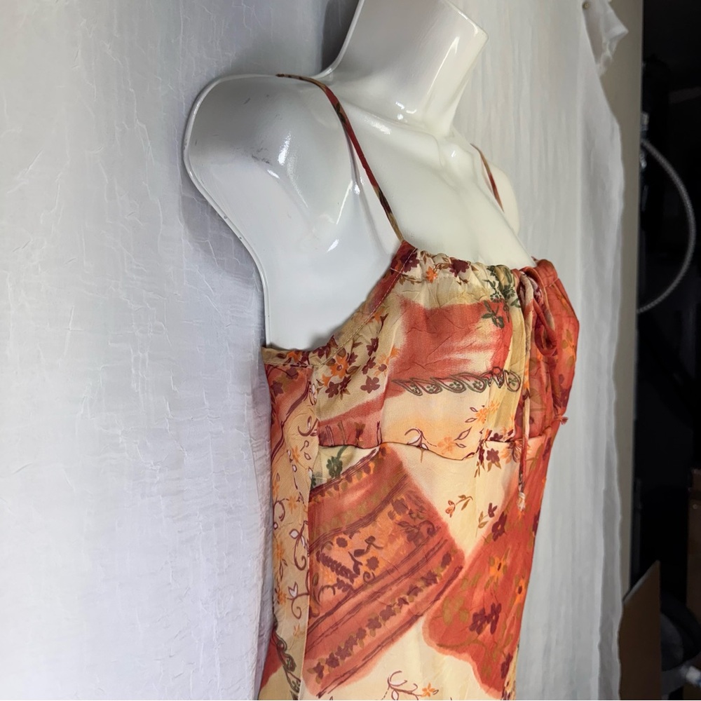 Vintage Forever 21 Floral Spaghetti Strap Dress size Small - Picture 3 of 5